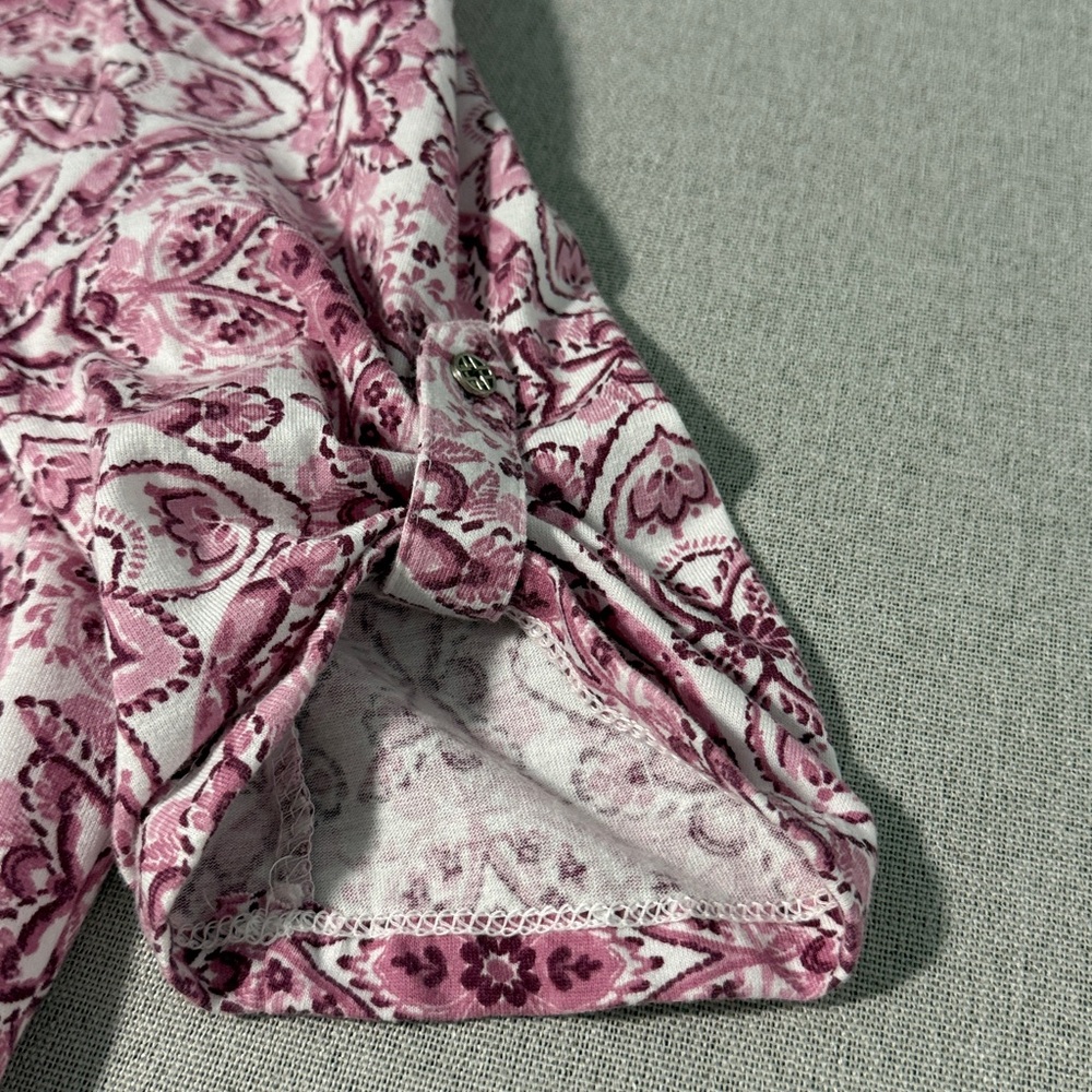 Emily Daniel’s Floral Pink Button-Up Women's Top SZ Small. - Picture 10 of 15